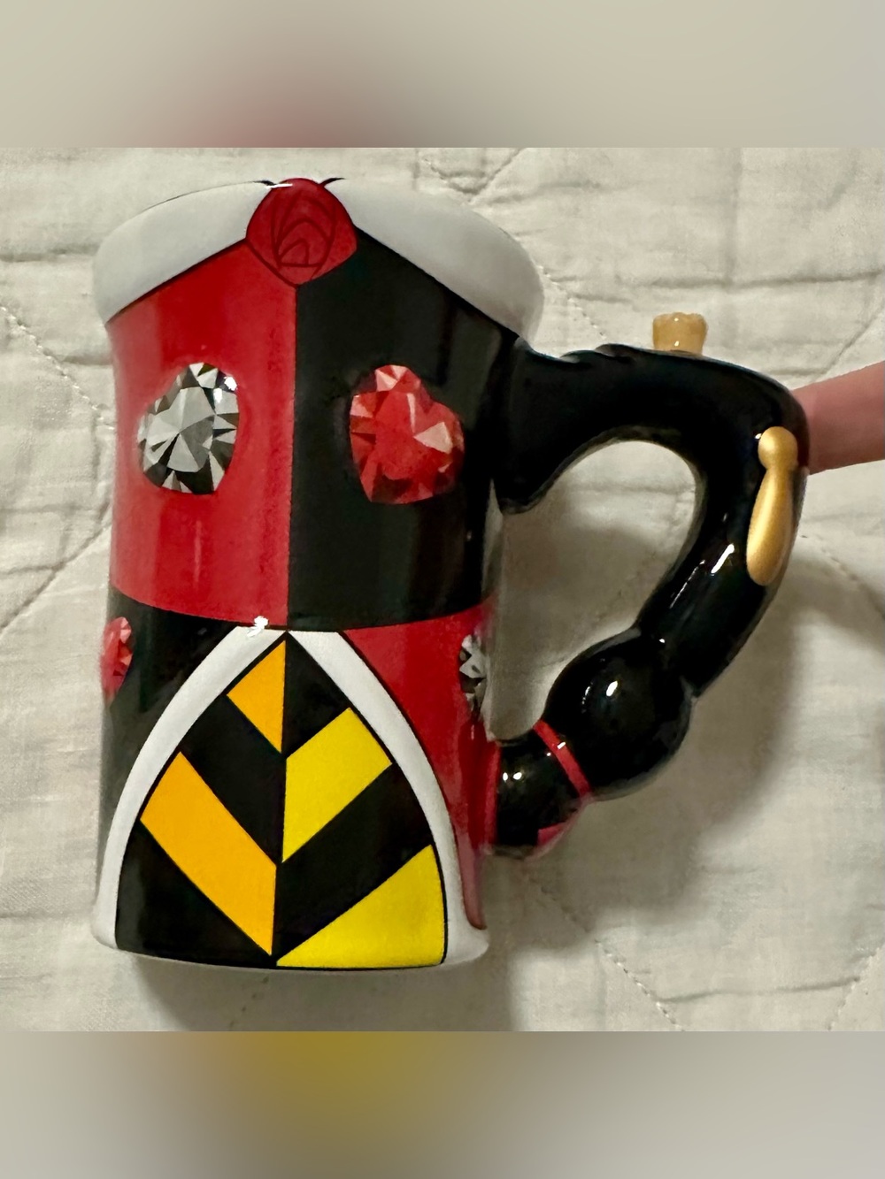 Queen of Hearts Mug Disney Alice in Wonderland